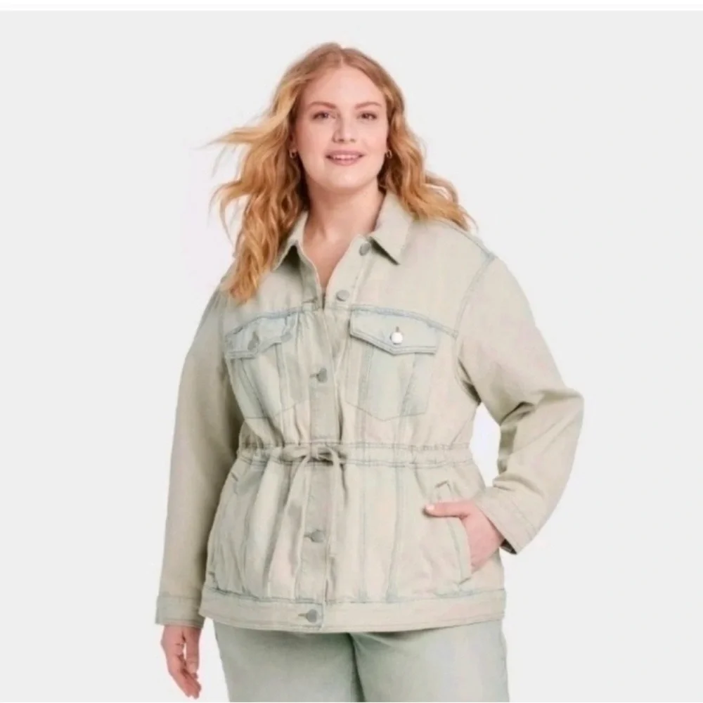 Universal Thread Olive Utility Jacket - Picture 5 of 5